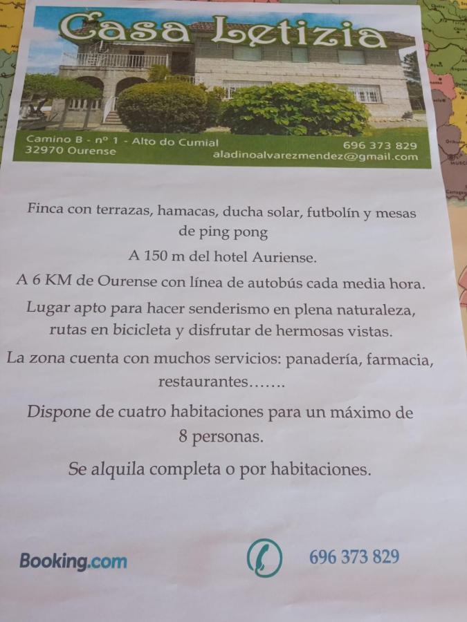 Casa Telizia Guest House Ourense Exterior photo